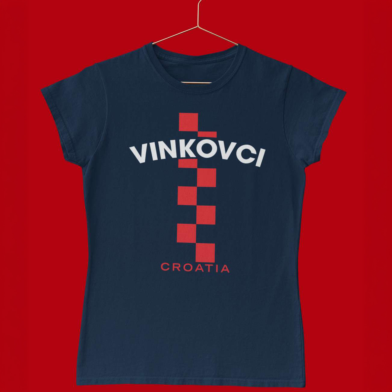 Kockasti ponos, ženska